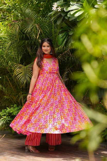 Latest ReadyMade Gowns With Duppatta.