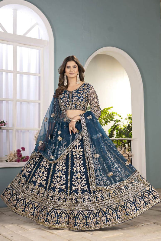 Latest Semi Stitched Lehenga Choli With Dupatta.