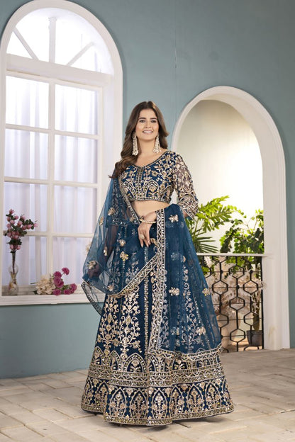 Latest Semi Stitched Lehenga Choli With Dupatta.