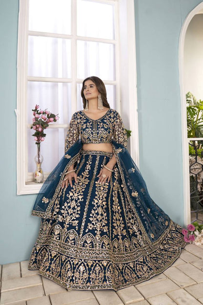 Latest Semi Stitched Lehenga Choli With Dupatta.