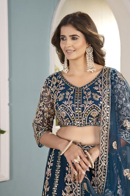 Latest Semi Stitched Lehenga Choli With Dupatta.