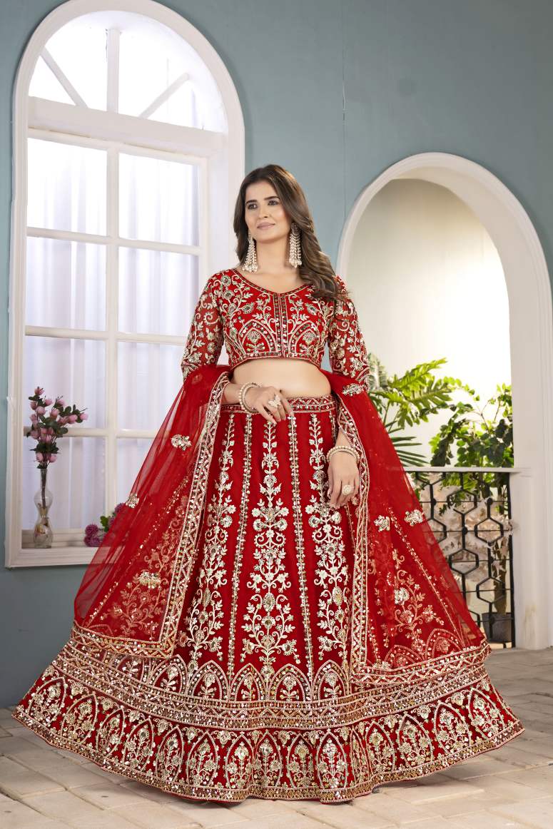 Latest Semi Stitched Lehenga Choli With Dupatta.