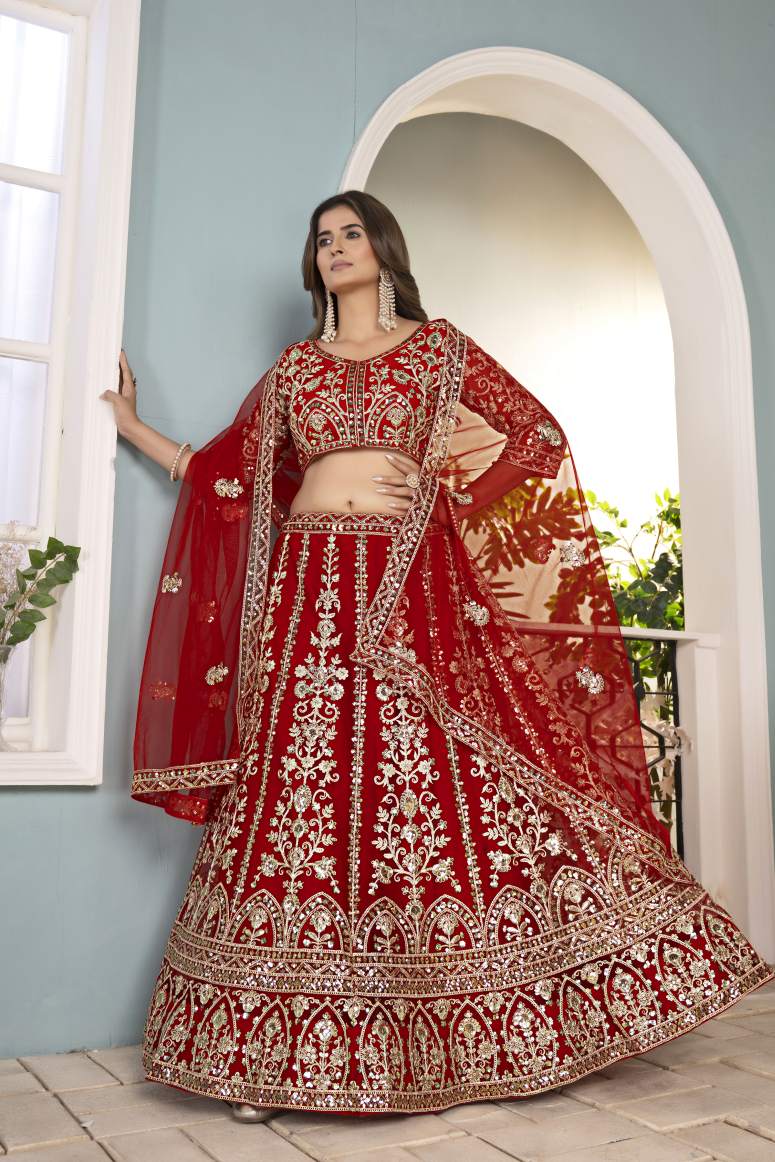 Latest Semi Stitched Lehenga Choli With Dupatta.