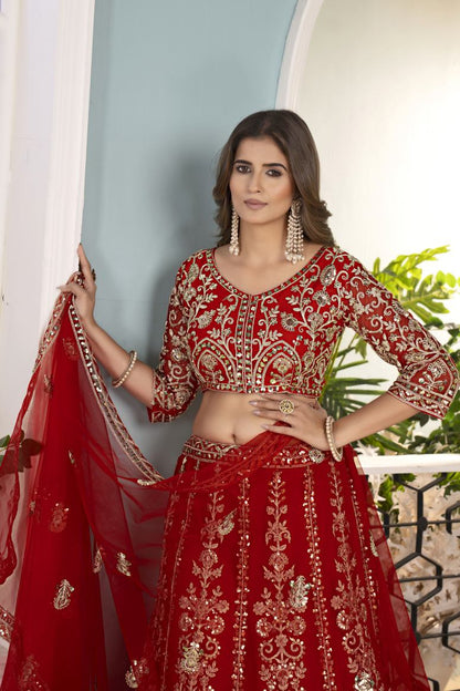 Latest Semi Stitched Lehenga Choli With Dupatta.