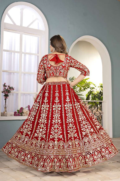 Latest Semi Stitched Lehenga Choli With Dupatta.