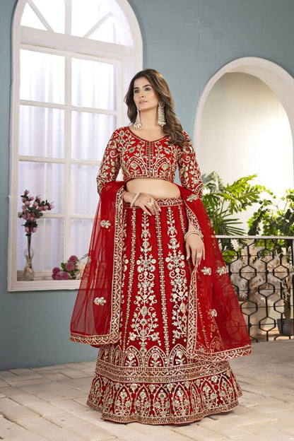 Latest Semi Stitched Lehenga Choli With Dupatta.