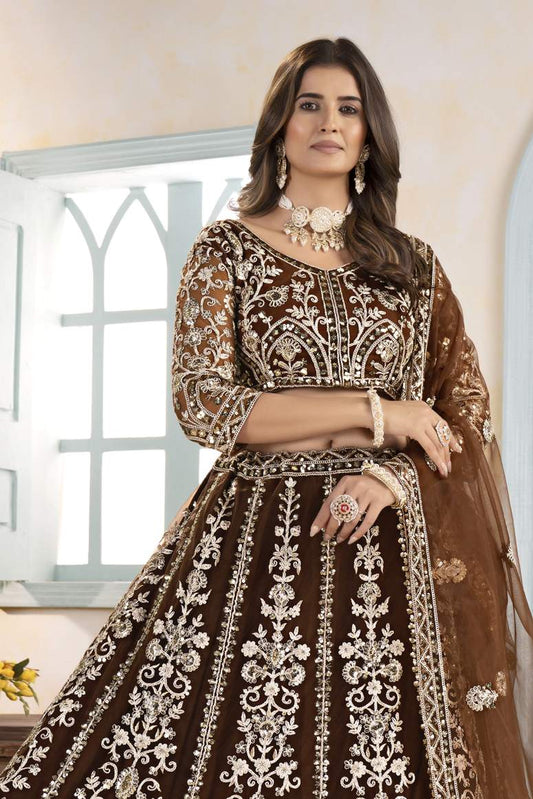 Latest Semi Stitched Lehenga Choli With Dupatta.