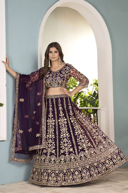 Latest Semi Stitched Lehenga Choli With Dupatta.