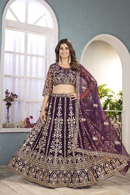 Latest Semi Stitched Lehenga Choli With Dupatta.