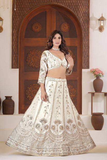 Latest Semi Stitched Lehenga Choli With Dupatta.