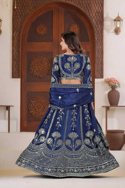 Latest Semi Stitched Lehenga Choli With Dupatta.