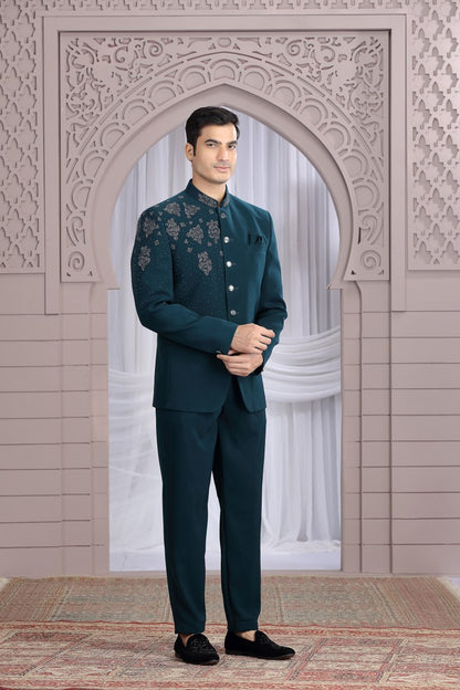 Traditional Men's Classic Jodhpuri Suit