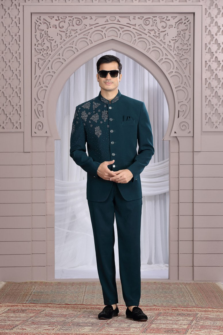 Traditional Men's Classic Jodhpuri Suit