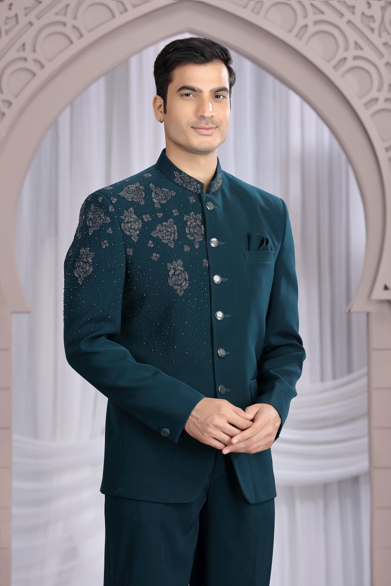 Traditional Men's Classic Jodhpuri Suit