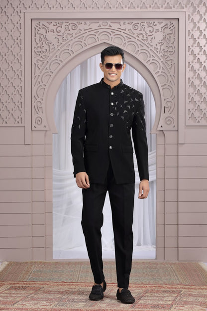 Traditional Men's Classic Jodhpuri Suit