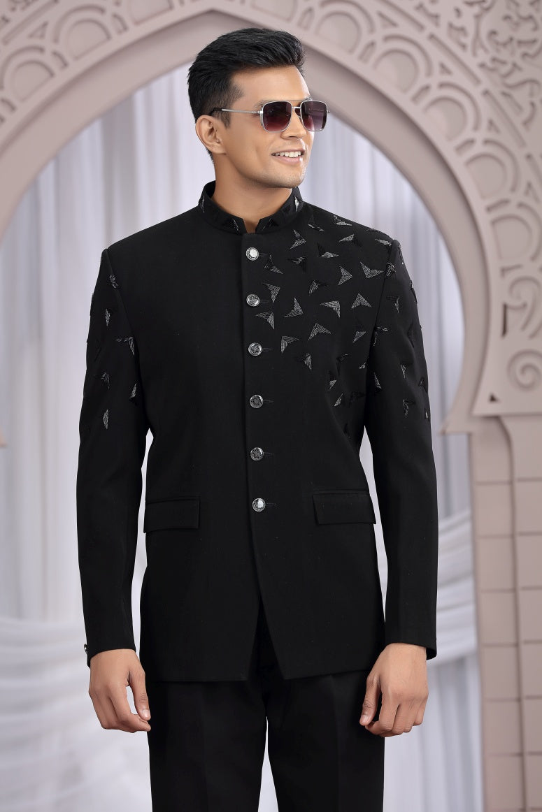Traditional Men's Classic Jodhpuri Suit
