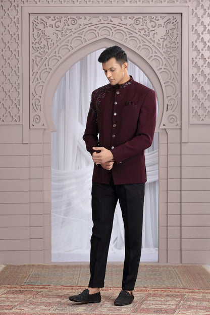 Traditional Men's Classic Jodhpuri Suit