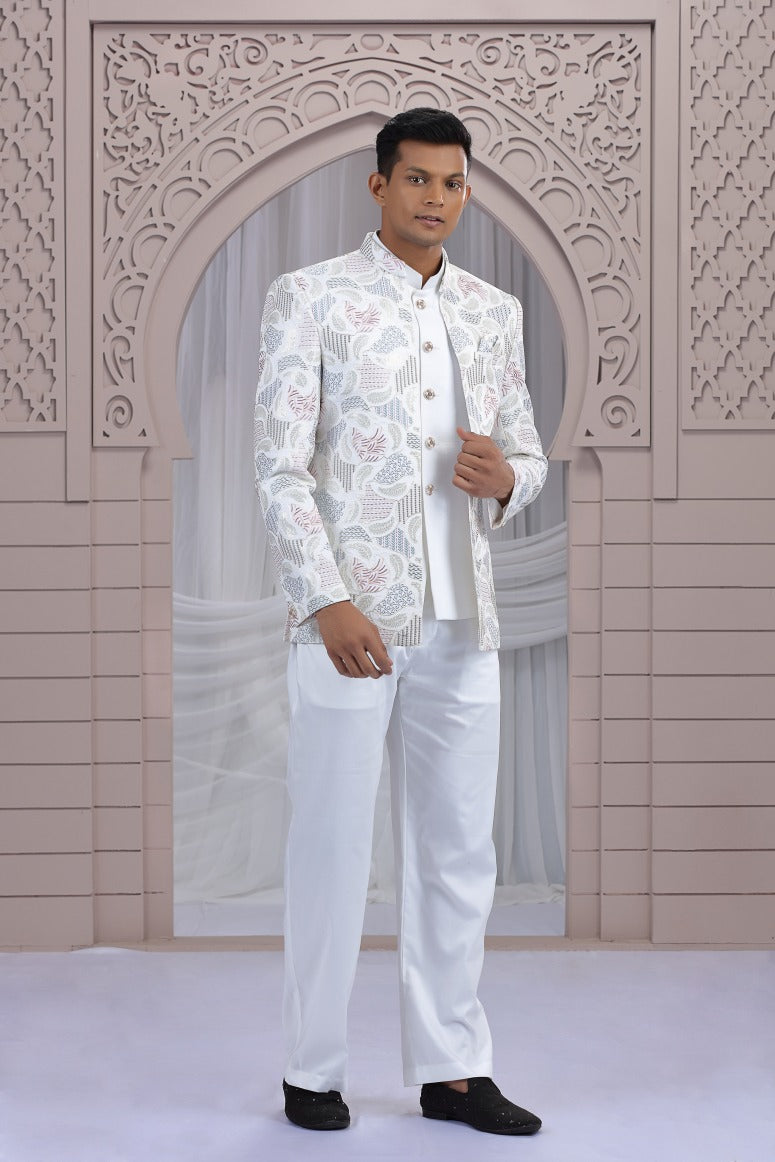 Traditional Men's Classic Jodhpuri Suit