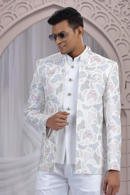 Traditional Men's Classic Jodhpuri Suit