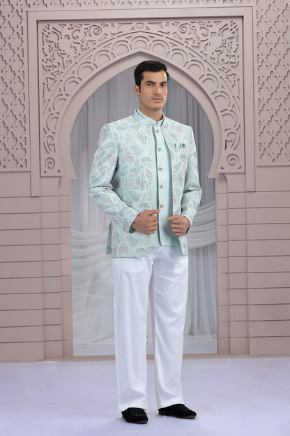 Traditional Men's Classic Jodhpuri Suit
