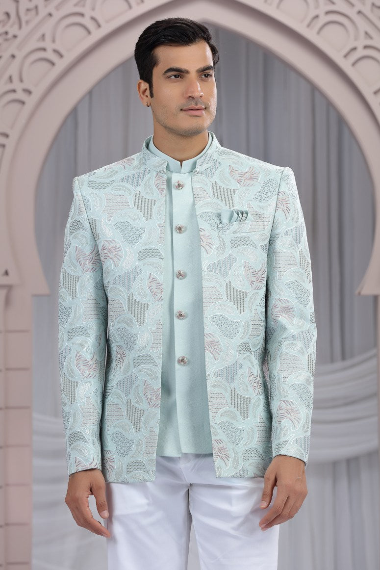 Traditional Men's Classic Jodhpuri Suit