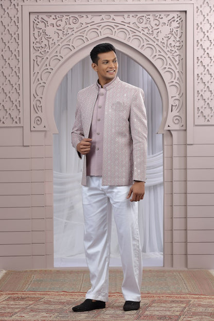 Traditional Men's Classic Jodhpuri Suit