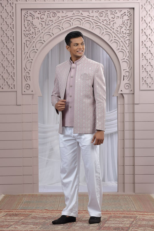Traditional Men's Classic Jodhpuri Suit