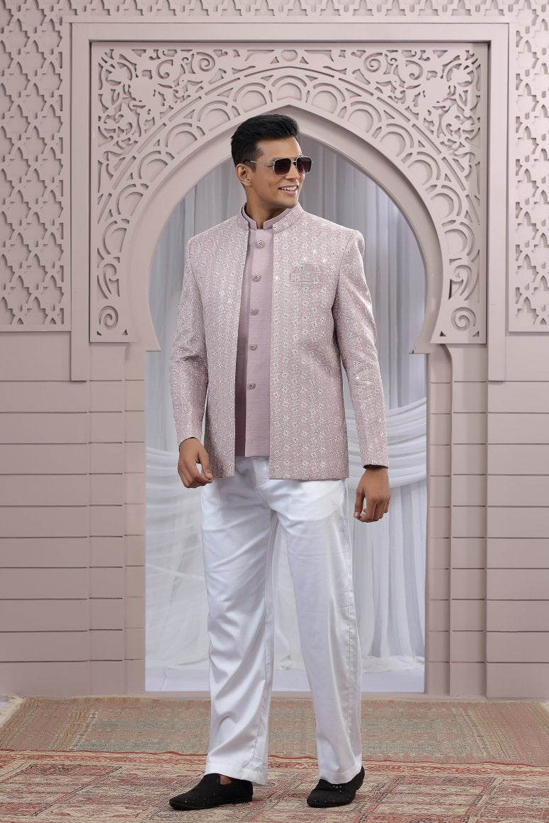 Traditional Men's Classic Jodhpuri Suit