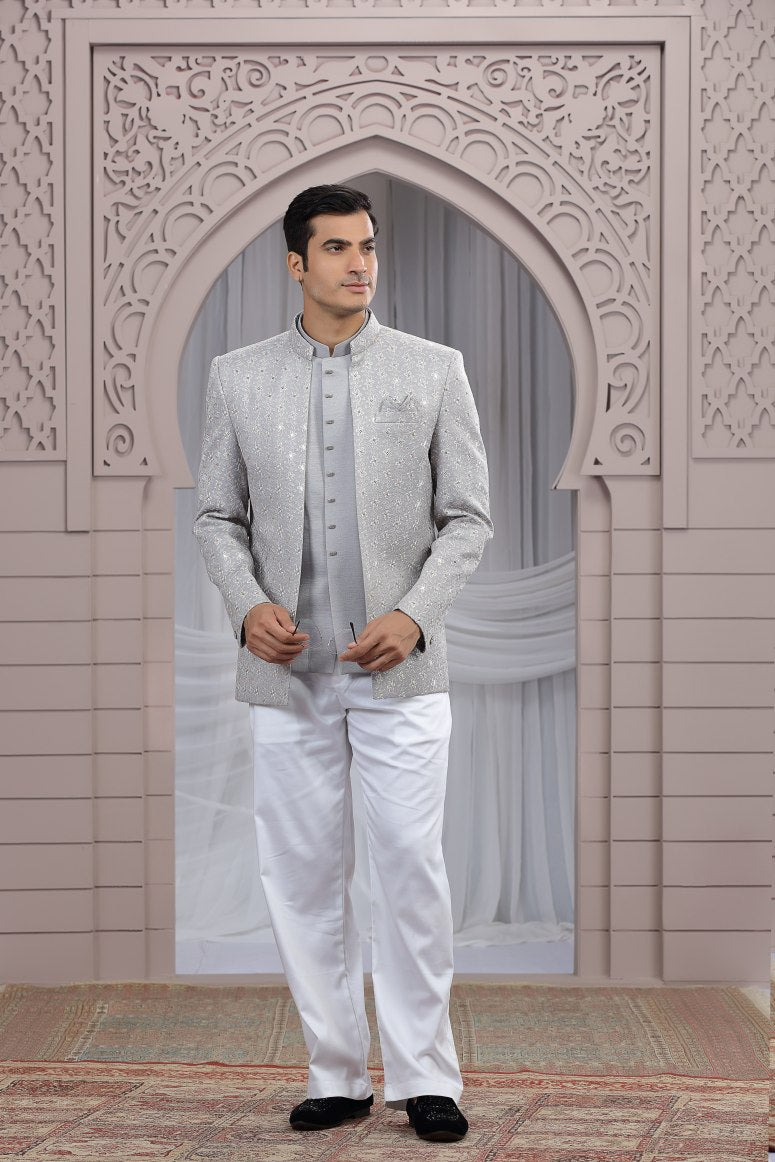 Traditional Men's Classic Jodhpuri Suit