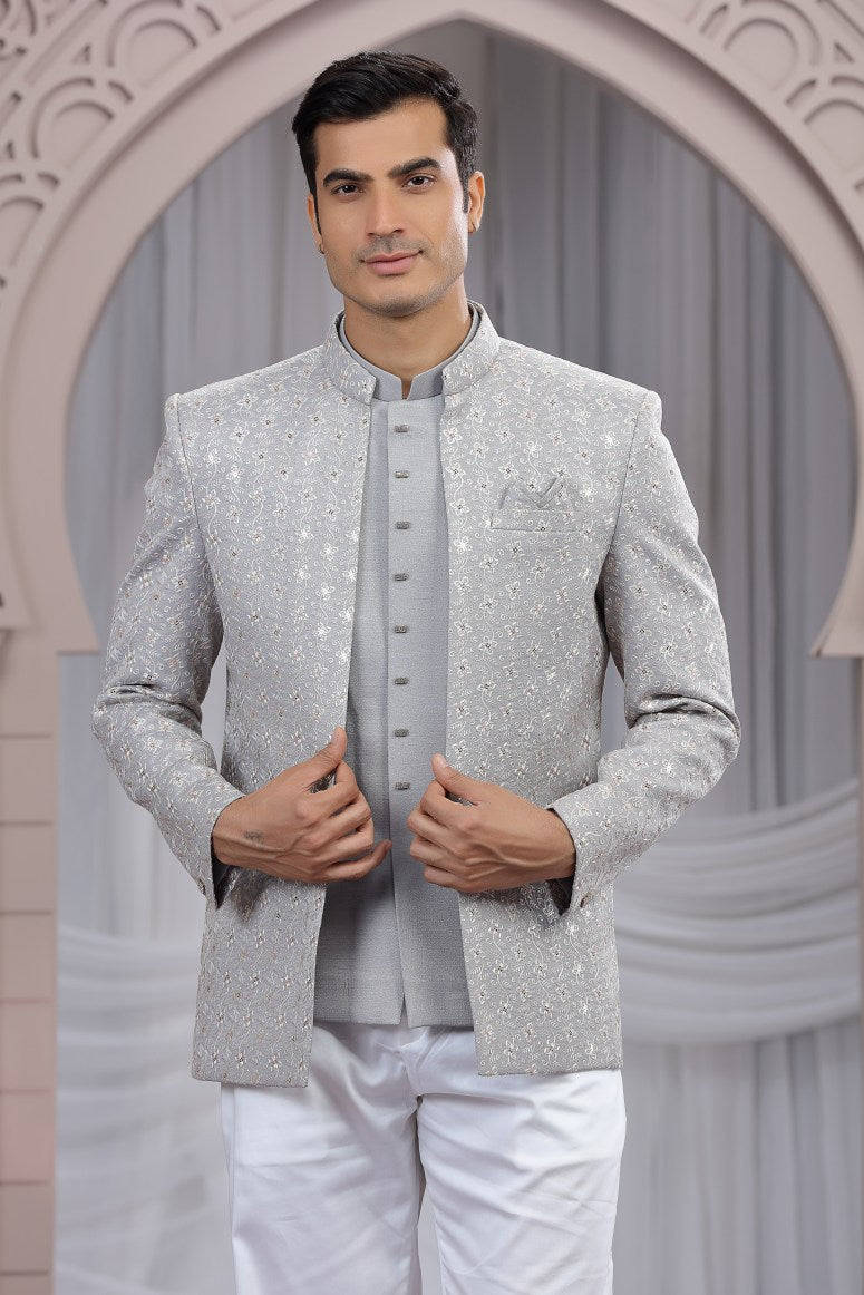 Traditional Men's Classic Jodhpuri Suit