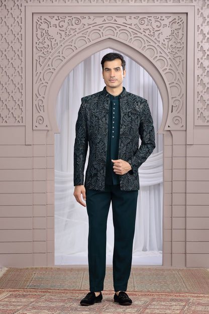Traditional Men's Classic Jodhpuri Suit