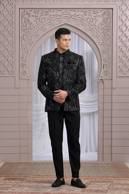 Traditional Men's Classic Jodhpuri Suit