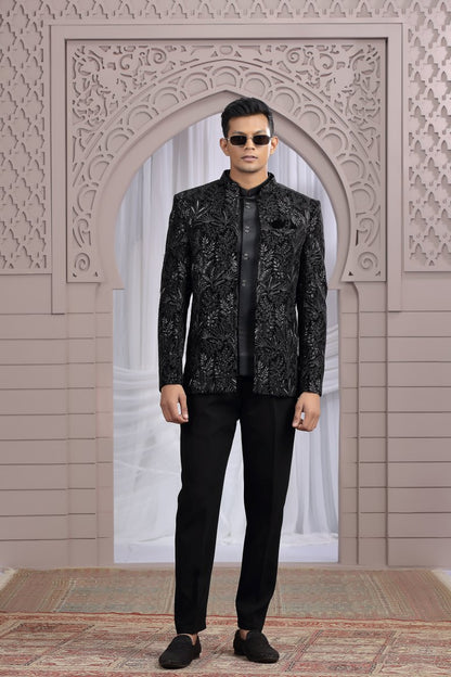 Traditional Men's Classic Jodhpuri Suit