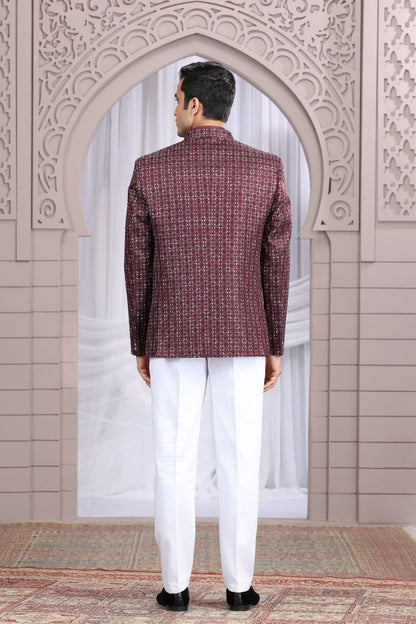 Traditional Men's Classic Jodhpuri Suit