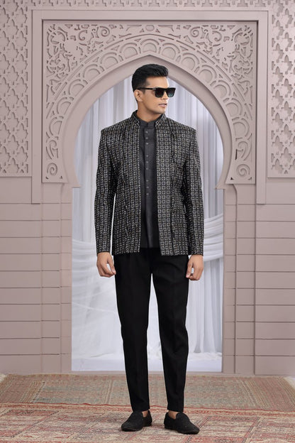 Traditional Men's Classic Jodhpuri Suit
