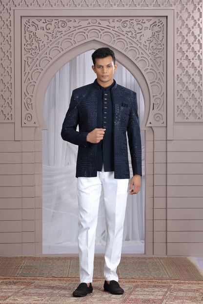 Traditional Men's Classic Jodhpuri Suit