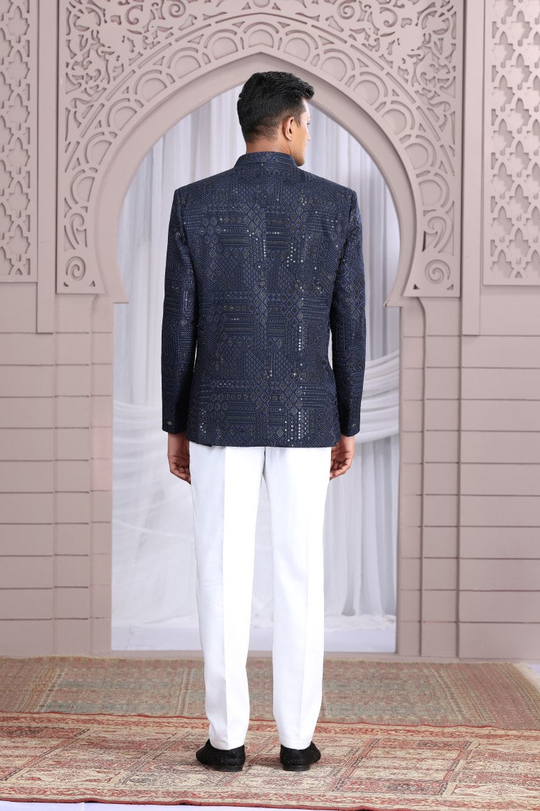 Traditional Men's Classic Jodhpuri Suit