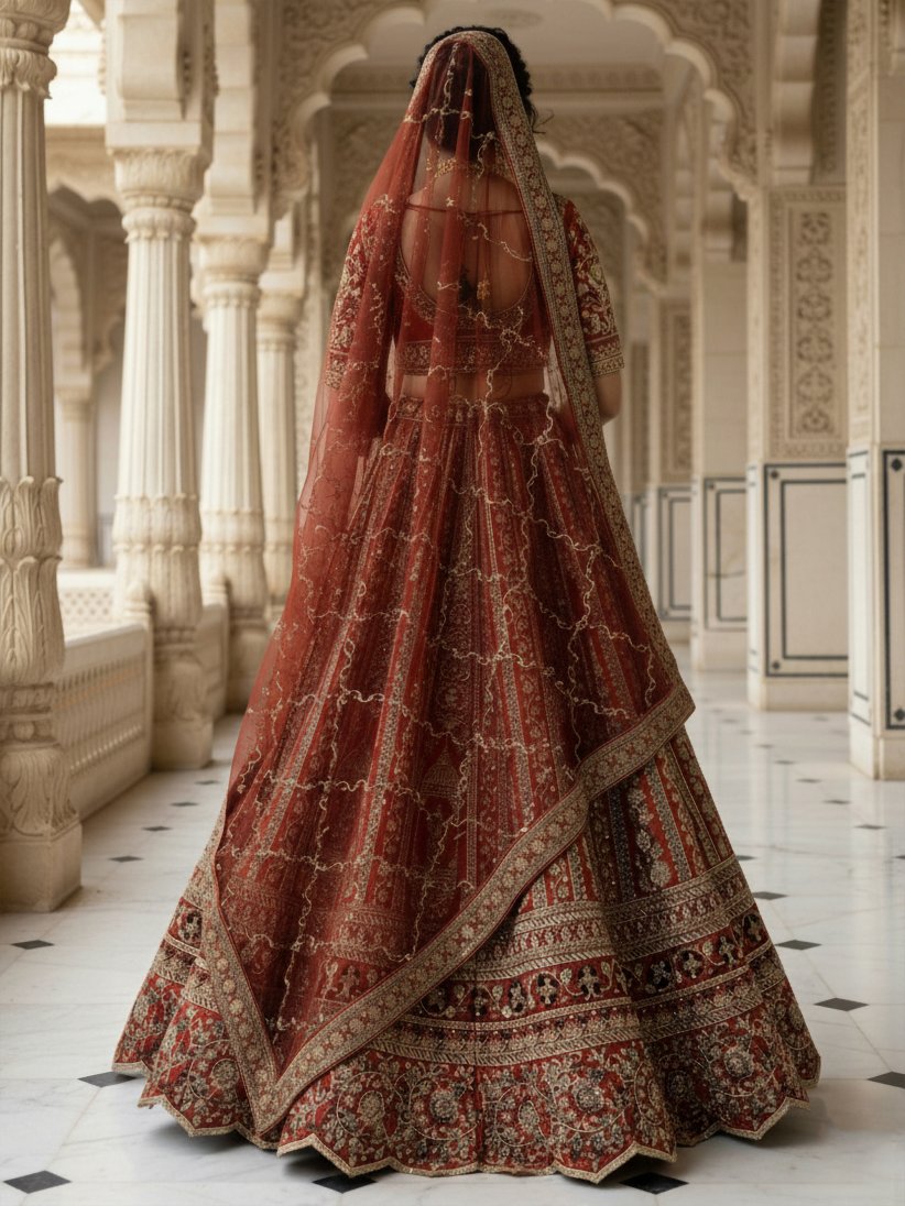 Latest Semi Stitched Lehenga Choli With Dupatta.