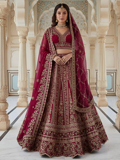 Latest Semi Stitched Lehenga Choli With Dupatta.