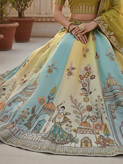 Latest Semi Stitched Lehenga Choli With Dupatta.