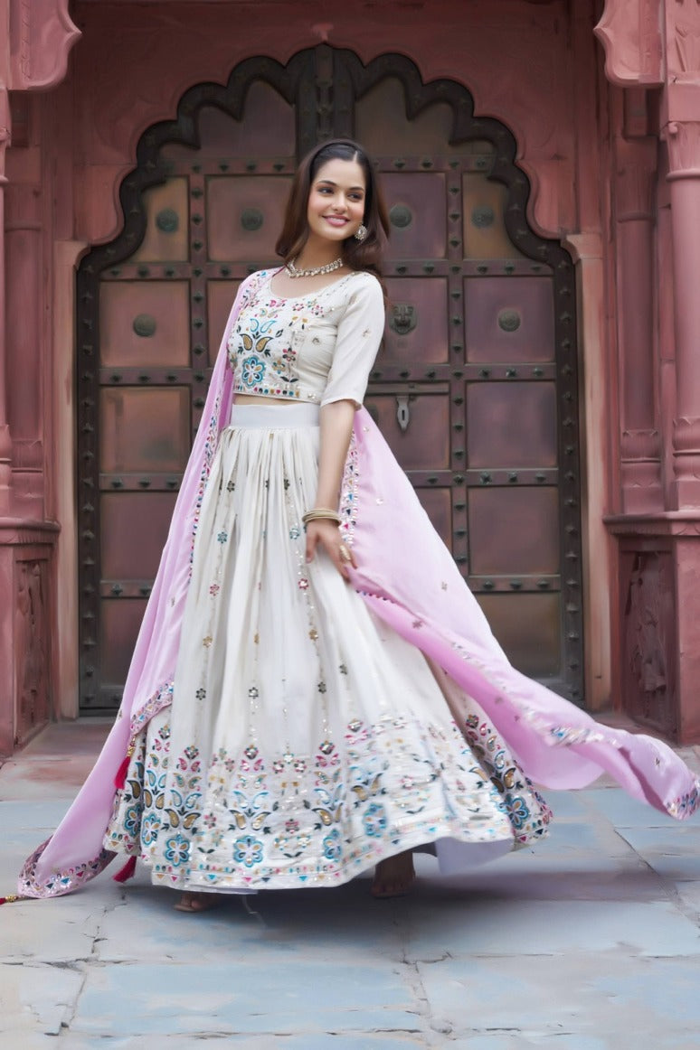 Latest ReadyMade Lehenga With Duppatta.