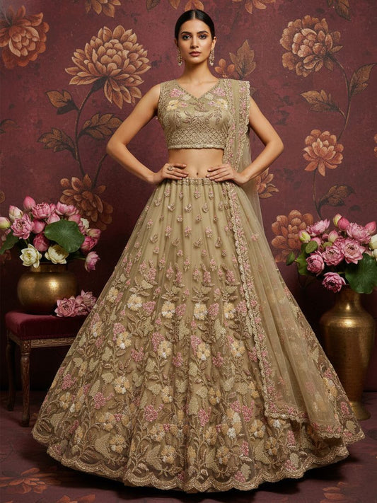 Latest Semi Stitched Lehenga Choli With Dupatta.