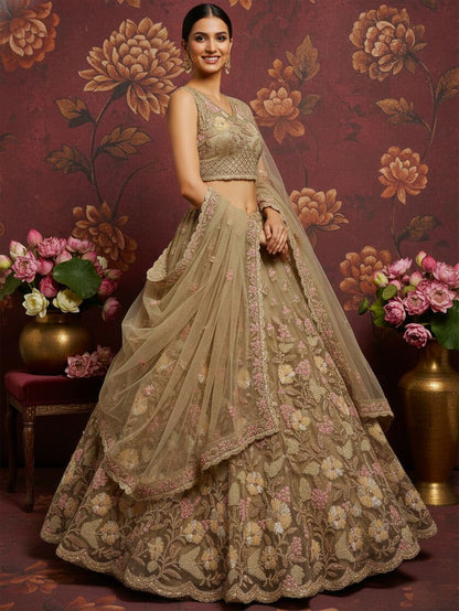 Latest Semi Stitched Lehenga Choli With Dupatta.