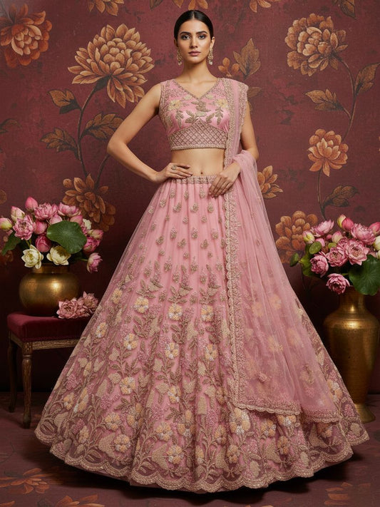 Latest Semi Stitched Lehenga Choli With Dupatta.