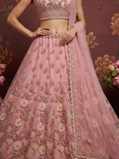 Latest Semi Stitched Lehenga Choli With Dupatta.