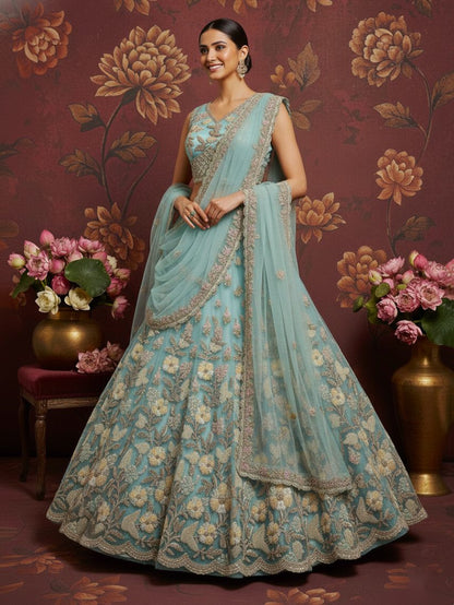 Latest Semi Stitched Lehenga Choli With Dupatta.