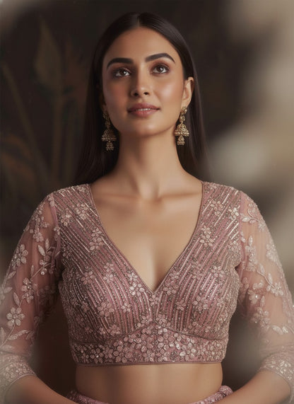 Latest Semi Stitched Lehenga Choli With Dupatta.