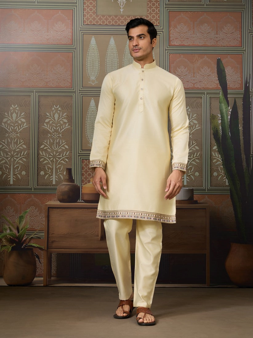 Latest Designer ReadyMade Kurta Pyjama.