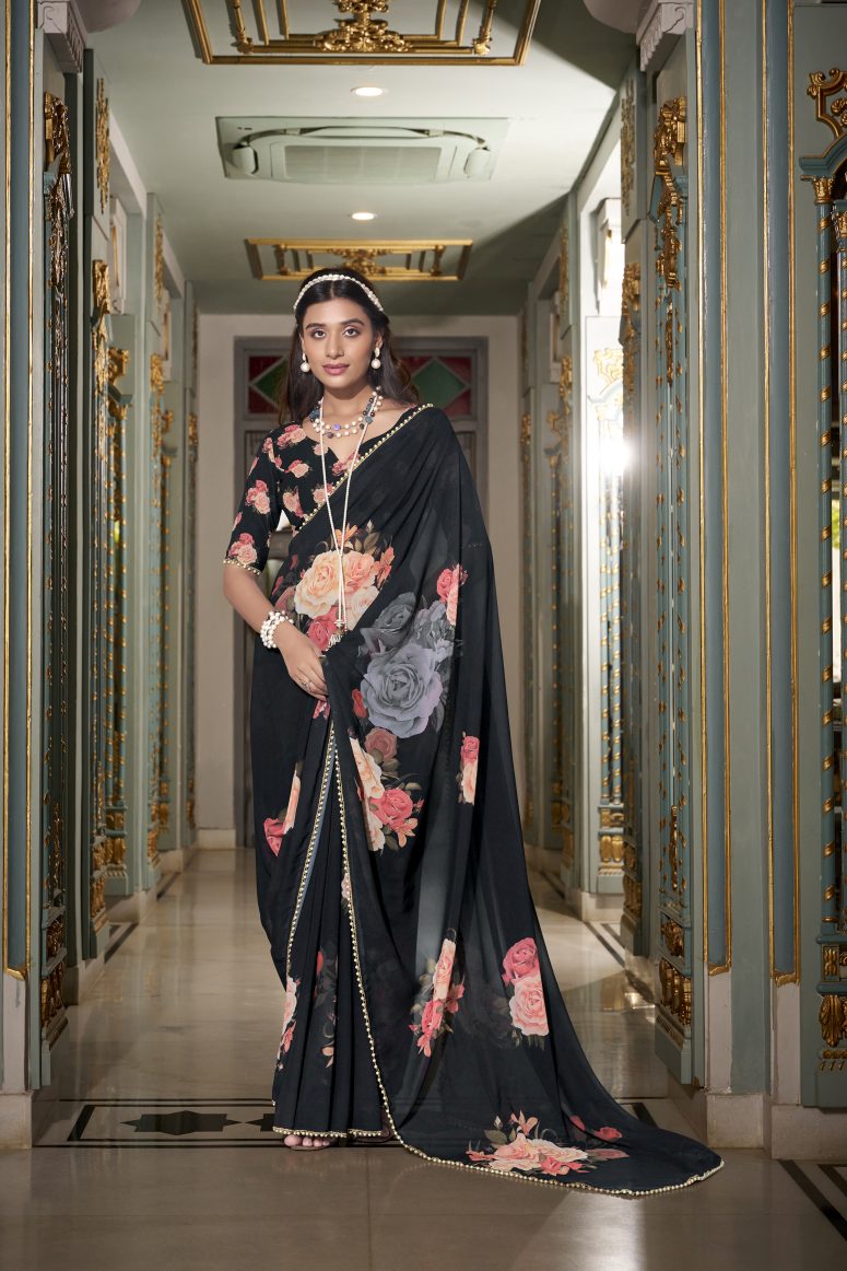 Georgette Silk Saree.