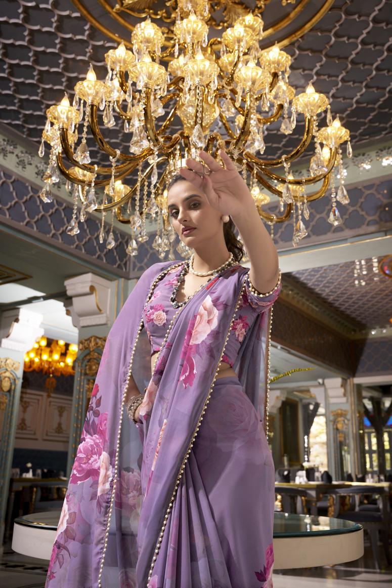 Georgette Silk Saree.